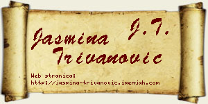 Jasmina Trivanović vizit kartica